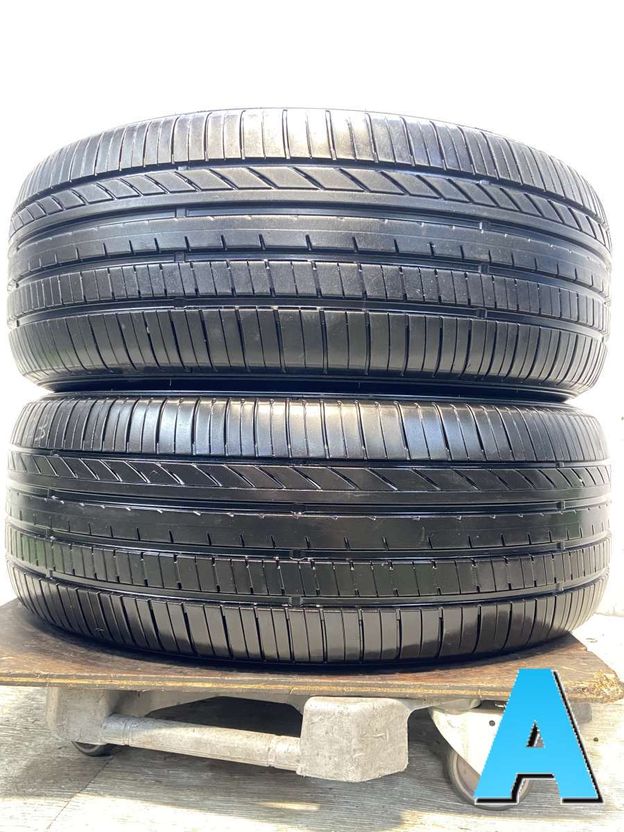 225/55R18 グッドイヤー エフィシェント グリップ COMFORT 中古タイヤ サマータイヤ 2本セット