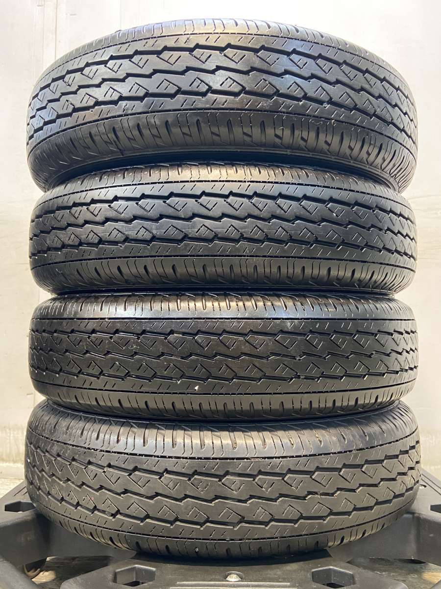145/80R12 80/78LT ブリヂストン K370 中古タイヤ サマータイヤ 4本セット