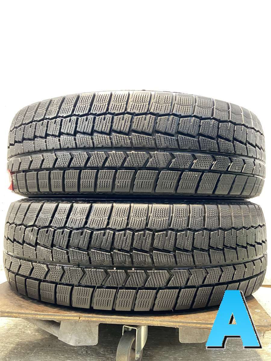 225/60R17 ダンロップ ウィンターマックス WM02 中古タイヤ スタッドレスタイヤ 2本セット