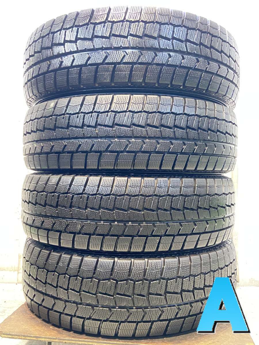 Rakuten - 195/60R17 ダンロップ ウィンターマックス WM02 中古タイヤ スタッドレスタイヤ 4本セット