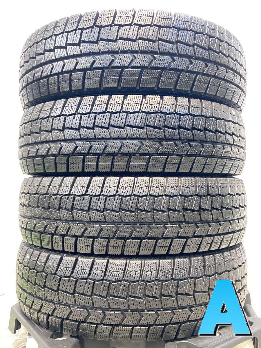 185/70R14 ダンロップ ウィンターマックス WM02 中古タイヤ スタッドレスタイヤ 4本セット