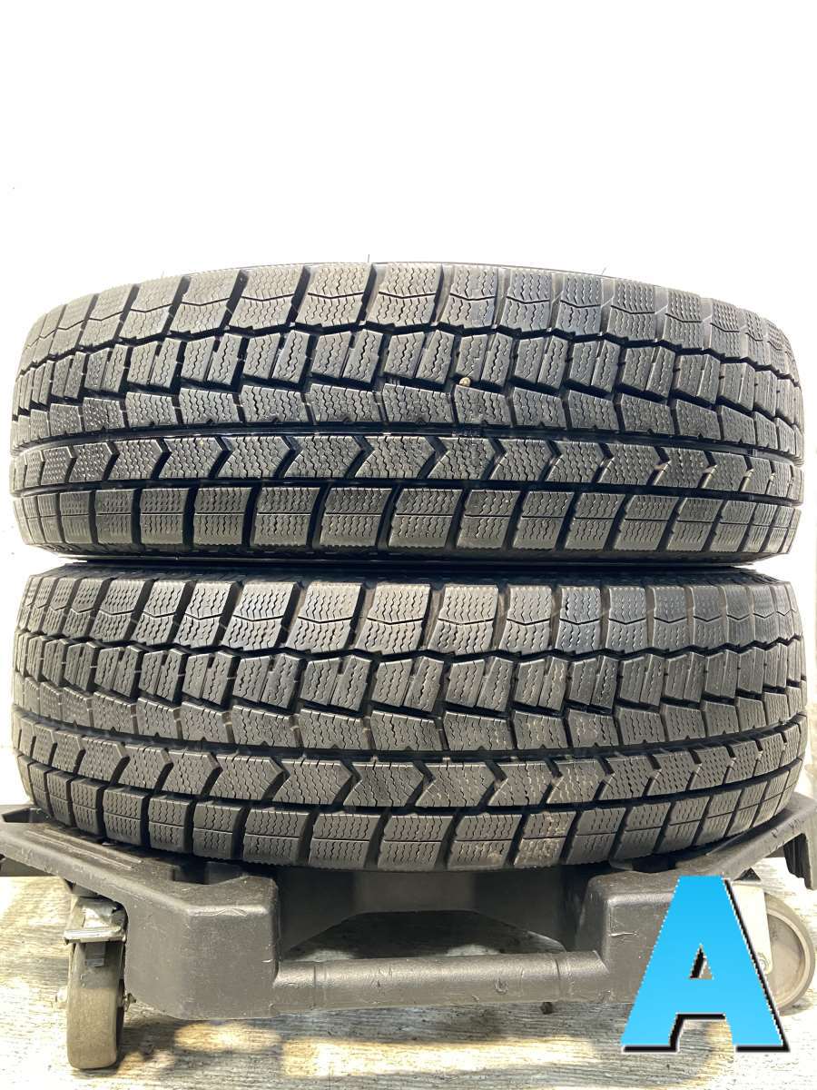 185/70R14 ダンロップ ウィンターマックス WM02 中古タイヤ スタッドレスタイヤ 2本セット