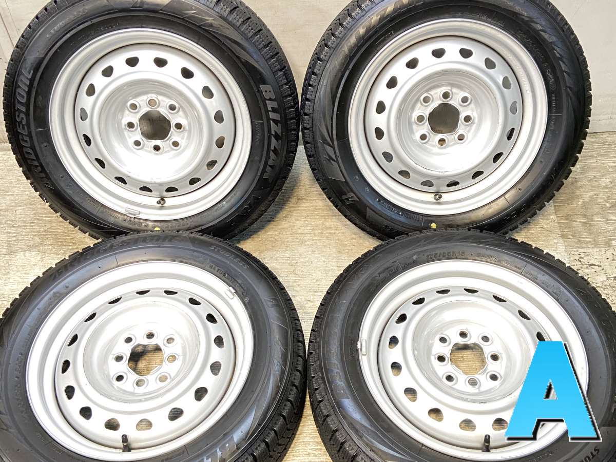 175/65R15 ブリヂストン ブリザック VRX2 　 R6 15x5.5 100/114.3-4穴 中古タイヤ スタッドレスタイヤ ホイールセット 4本セット