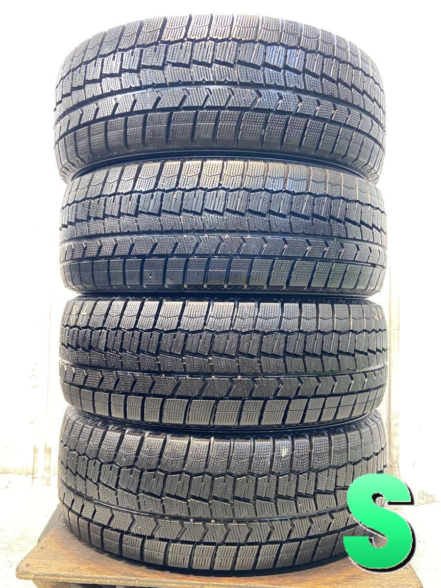 205/55R16 ダンロップ ウィンターマックス WM02 中古タイヤ スタッドレスタイヤ 4本セット