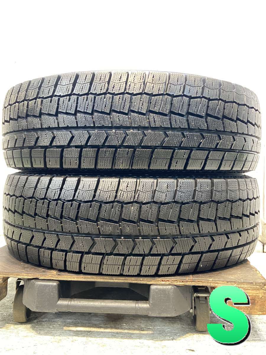 205/65R16 ダンロップ ウィンターマックス WM02 中古タイヤ スタッドレスタイヤ 2本セット