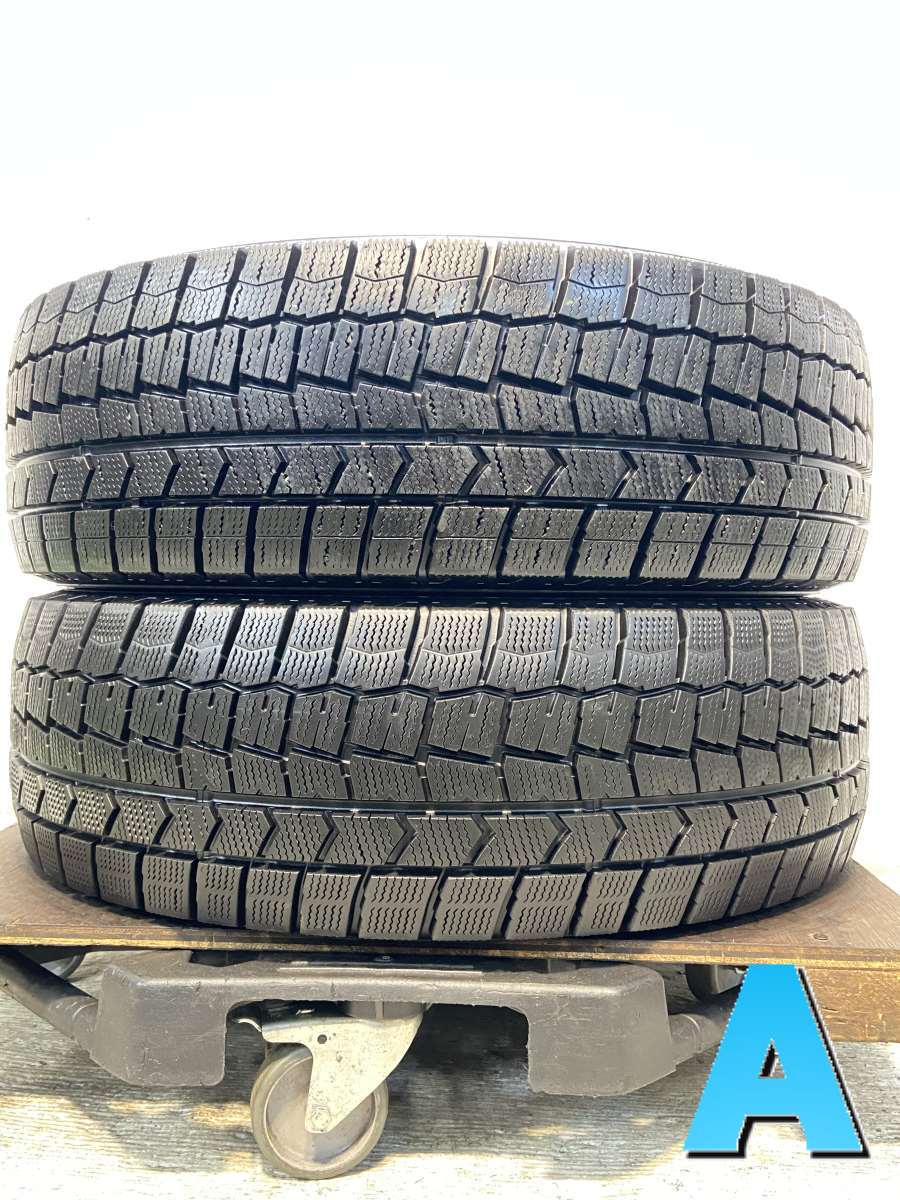 205/60R16 ダンロップ ウィンターマックス WM02 中古タイヤ スタッドレスタイヤ 2本セット