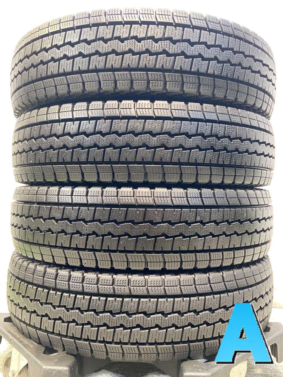 Rakuten - 155/80R14 88/86LT ダンロップ ウィンターマックス SV01 中古タイヤ スタッドレスタイヤ 4本セット
