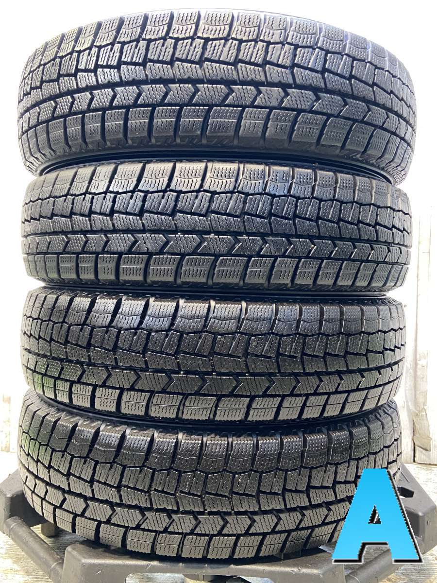 155/65R14 ダンロップ ウィンターマックス WM02 中古タイヤ スタッドレスタイヤ 4本セット