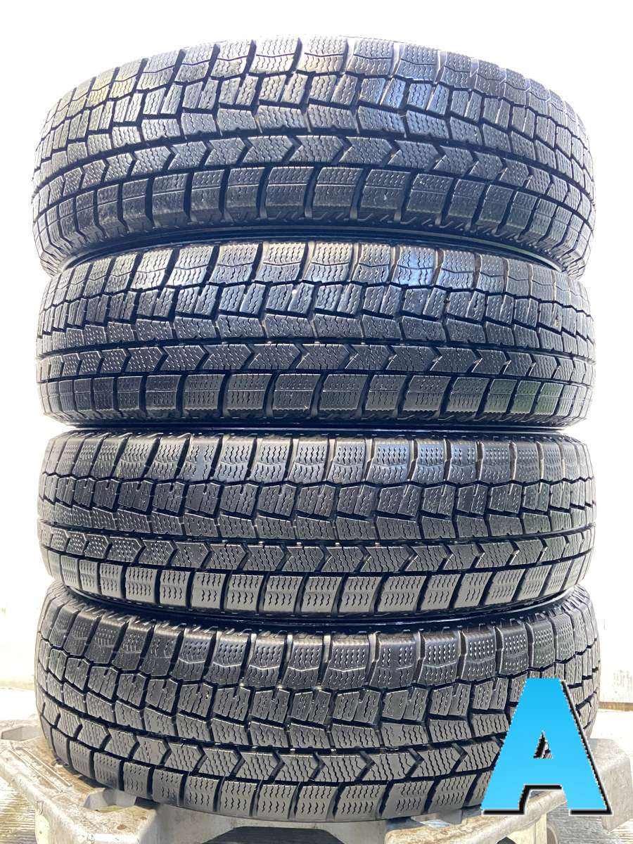 155/65R14 ダンロップ ウィンターマックス WM02 中古タイヤ スタッドレスタイヤ 4本セット