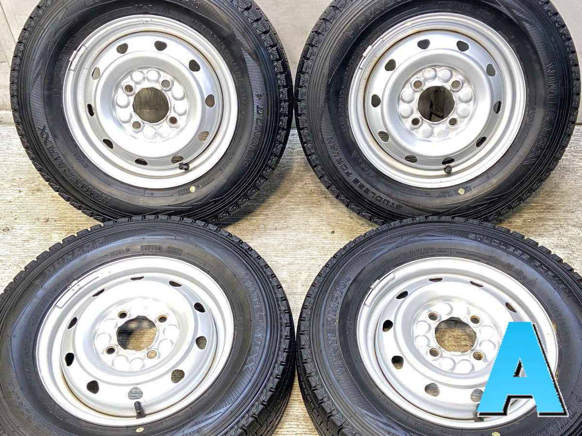 145/80R12・ほぼ未使用スタッドレスタイヤ+スチールホイールセット・2本 楽天市場】スタッドレス 145／80r12 スチールホイールの通販