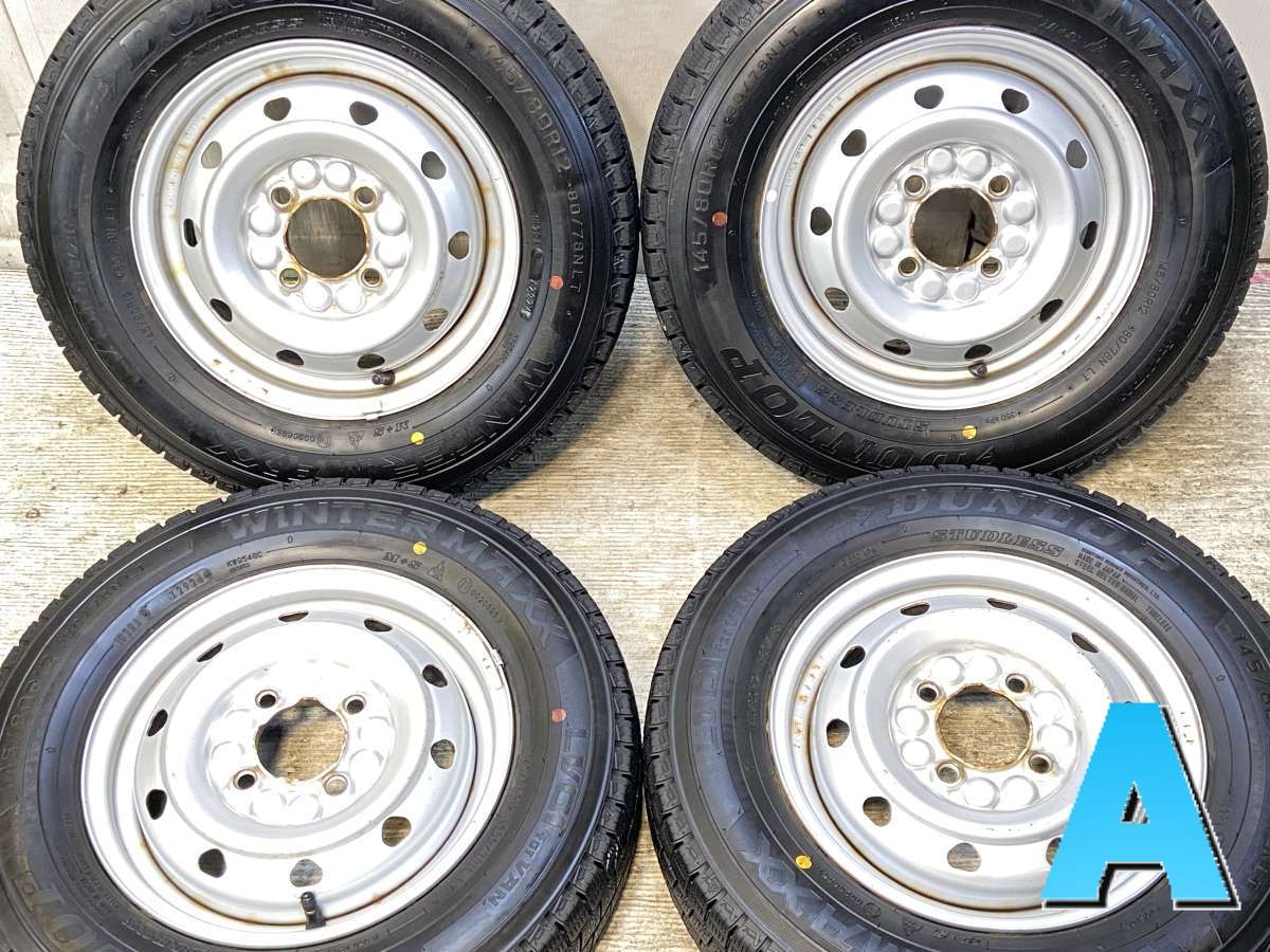 楽天市場】145／80r12 中古（スタッドレスタイヤ・ホイールセット