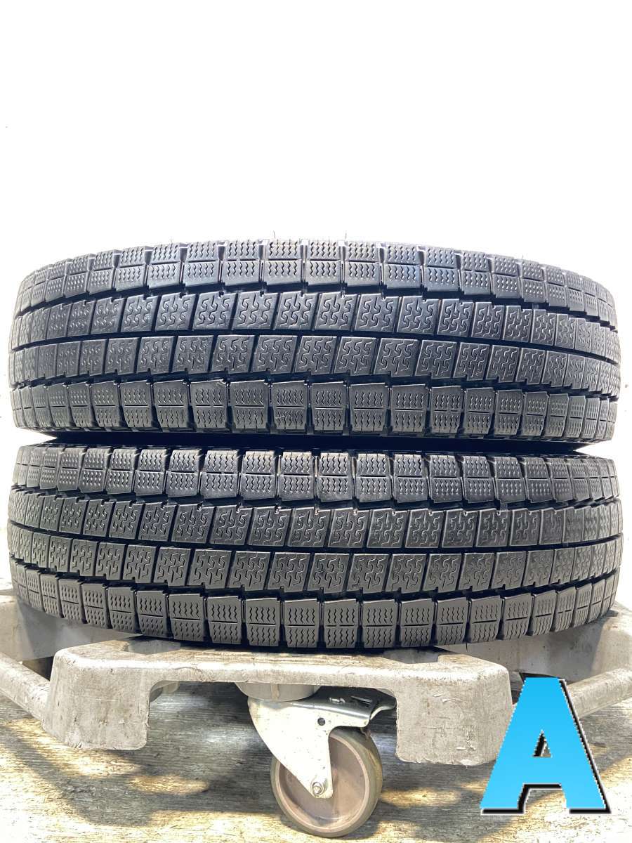 14 inches - 155/80R14 88/86LT ダンロップ ウィンターマックス LV01 forVAN 中古タイヤ スタッドレスタイヤ 2本セット