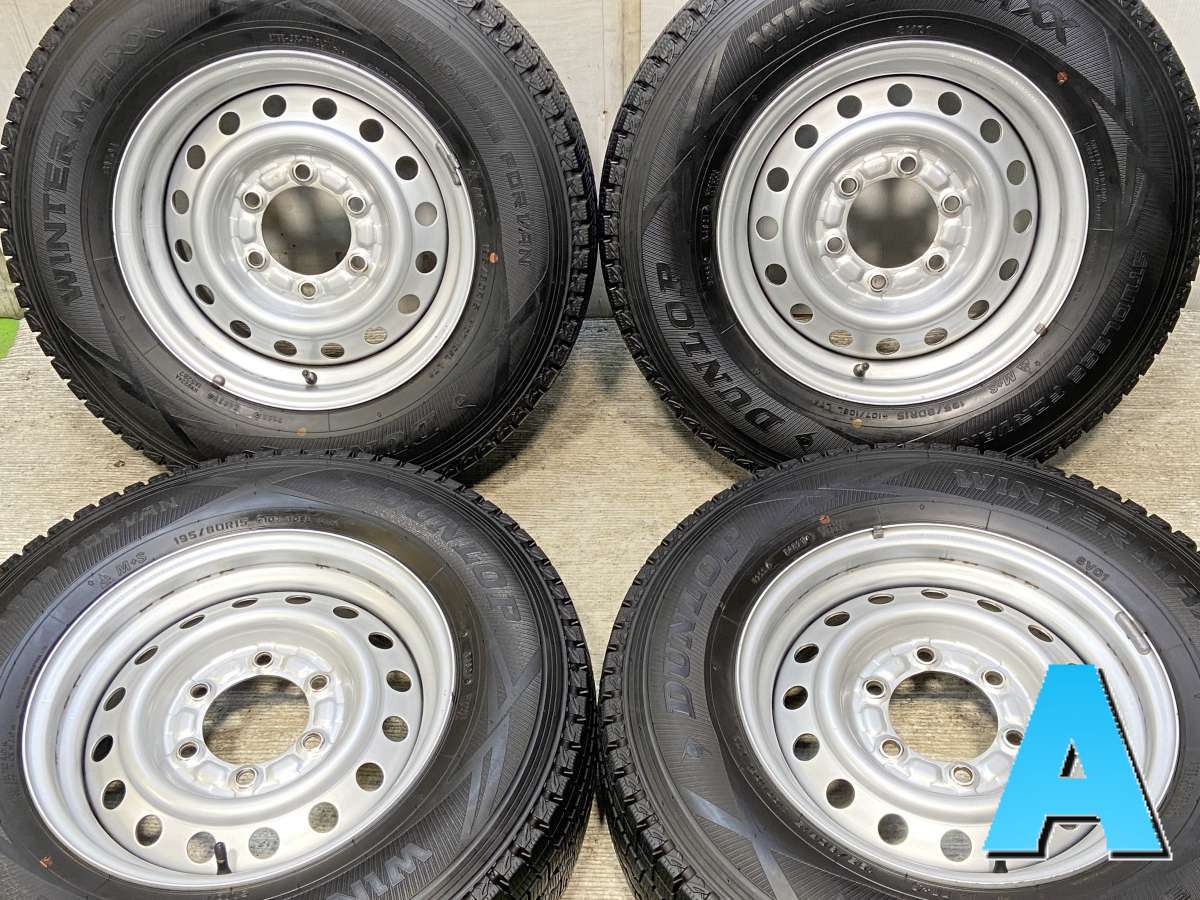 ◇送料込み◇ ハイエース用　195/80R15 中古スタッドレスアルミセット 楽天市場】中古 195 80r15 スタッドレスの通販