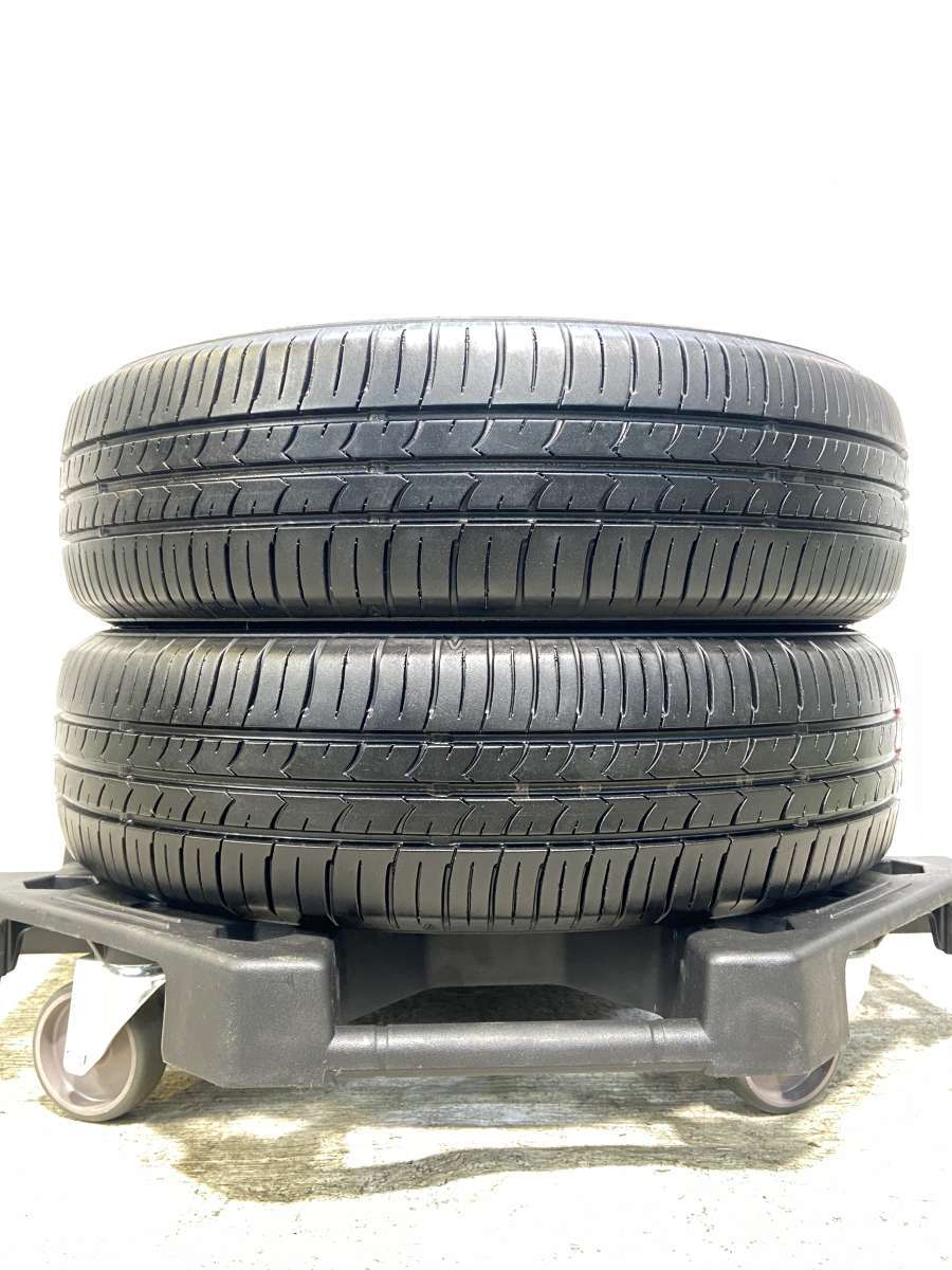 155/65R14 グッドイヤー エフィシェント グリップ ECO ハイブリット EG01 中古タイヤ サマータイヤ 2本セット