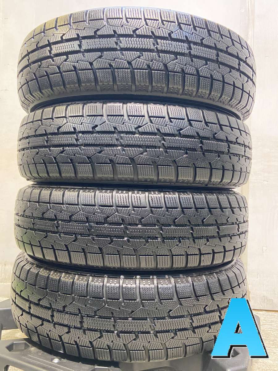 155/65R14 トーヨータイヤ オブザーブ ガリット GIZ 中古タイヤ スタッドレスタイヤ 4本セット