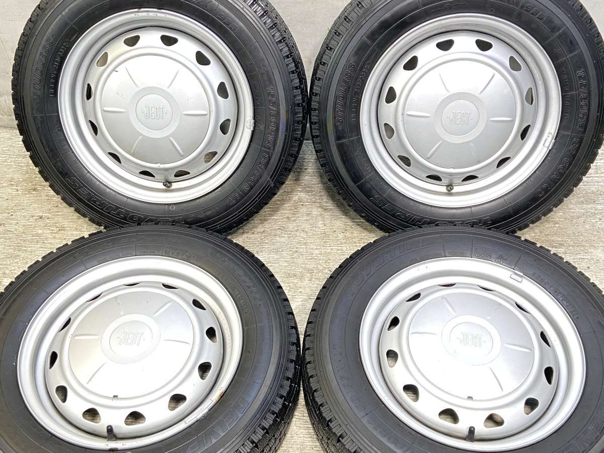 中古　トーヨー155/80R14LT2023年製スタッドレスセットプロボックス ◇中古トーヨー155/80R14 LTスタッドレスセットプロボックス