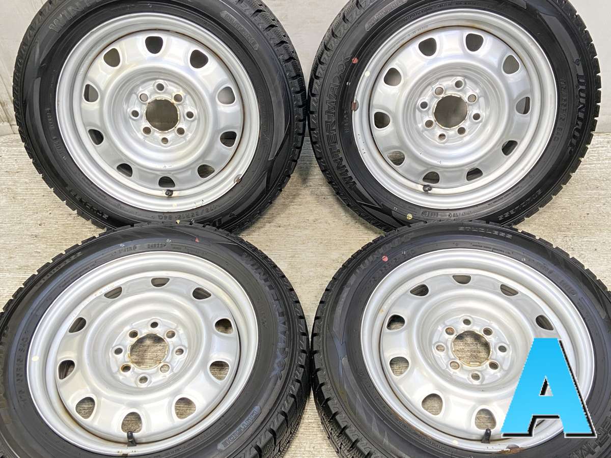 Rakuten - 175/65R15 ダンロップ ウィンターマックス WM02 　 TOPY V13 15x5.5 100/114.3-4穴 中古タイヤ スタッドレスタイヤ ホイールセット 4本セット