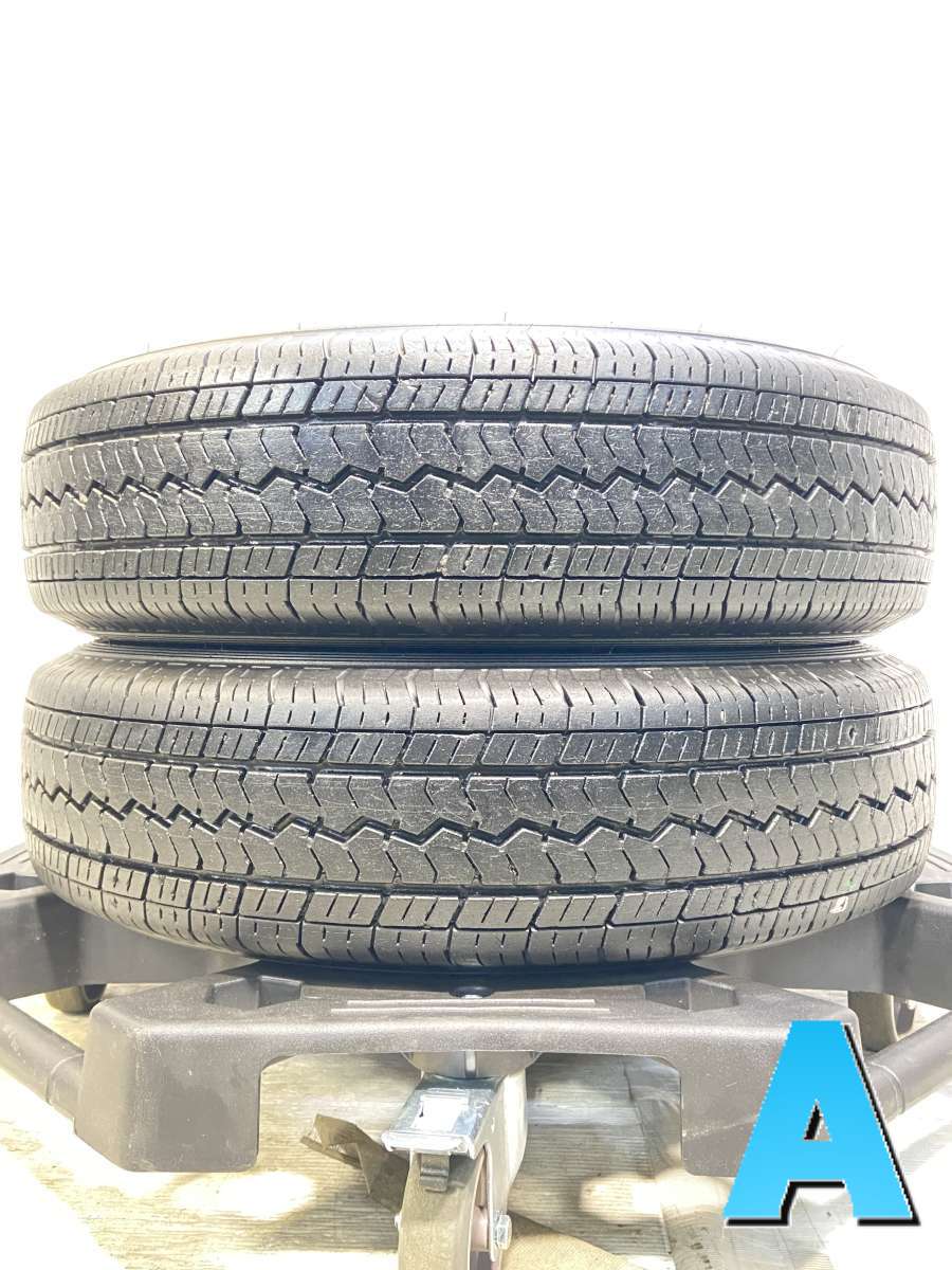 145R12 6PR トーヨータイヤ V-02 e 中古タイヤ サマータイヤ 2本セット