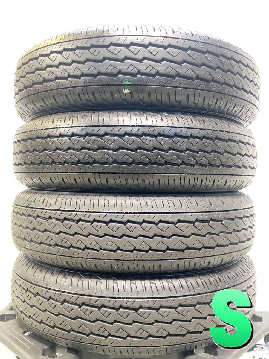 145/80R12 80/78N LT ブリヂストン K370 中古タイヤ サマータイヤ 4本セット