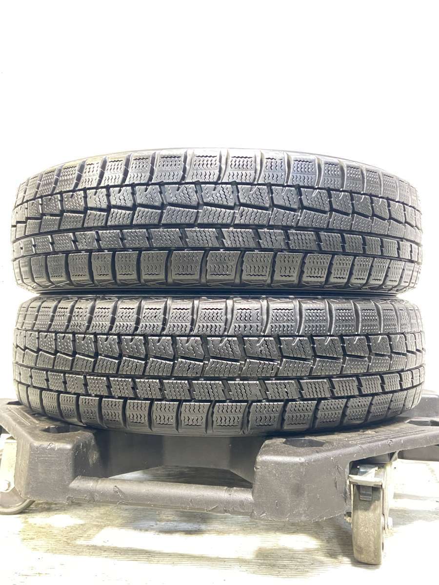 155/65R14 ダンロップ ウィンターマックス WM01 中古タイヤ スタッドレスタイヤ 2本セット