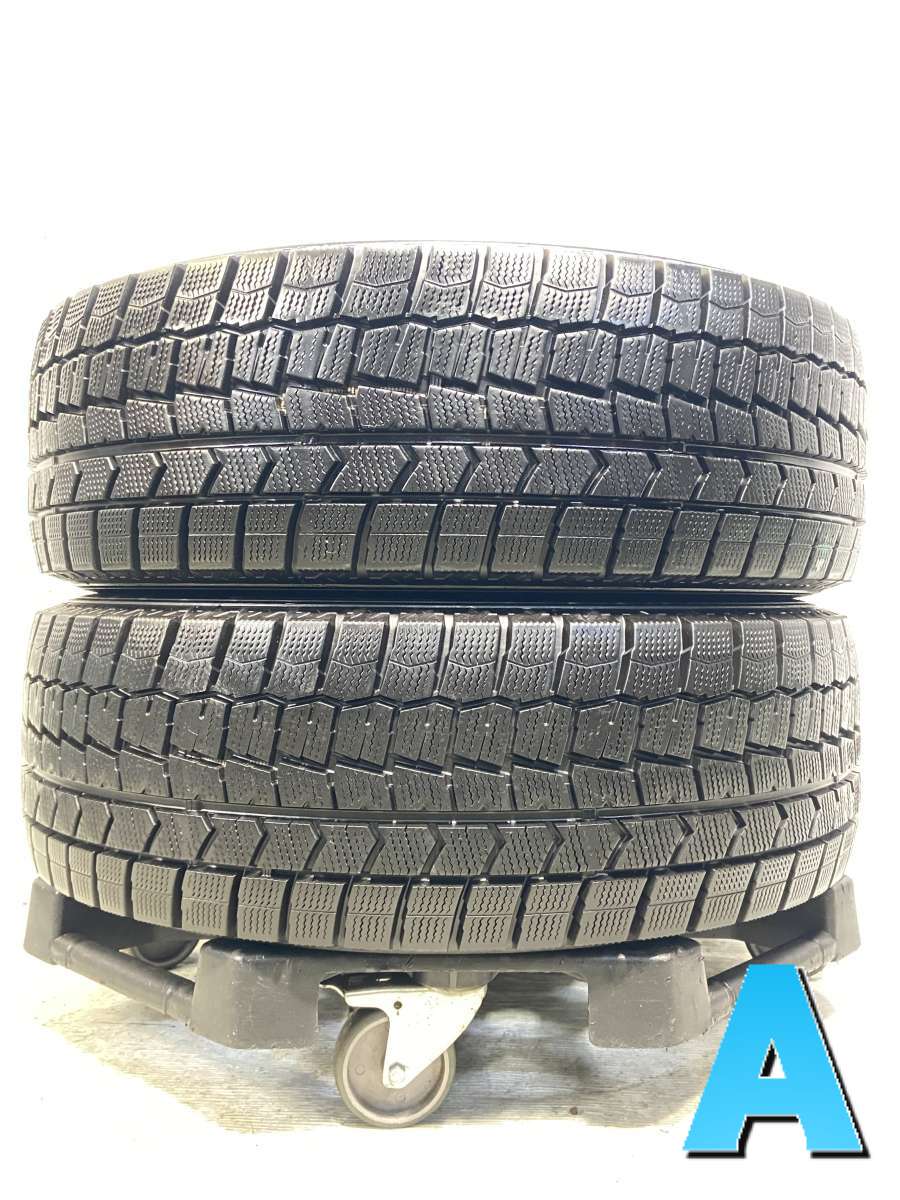 215/60R16 ダンロップ ウィンターマックス WM02 中古タイヤ スタッドレスタイヤ 2本セット