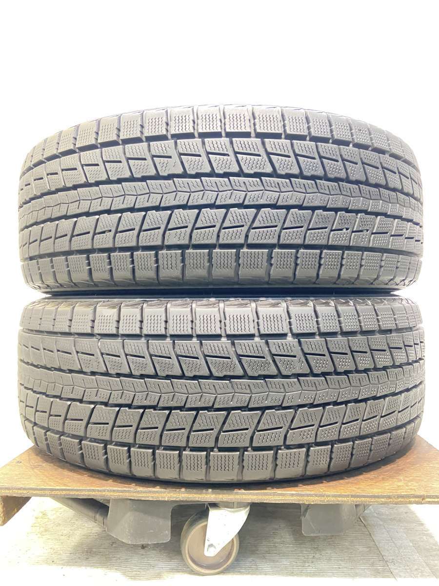 225/55R18 ダンロップ ウィンターマックス SJ8+ 中古タイヤ スタッドレスタイヤ 2本セット