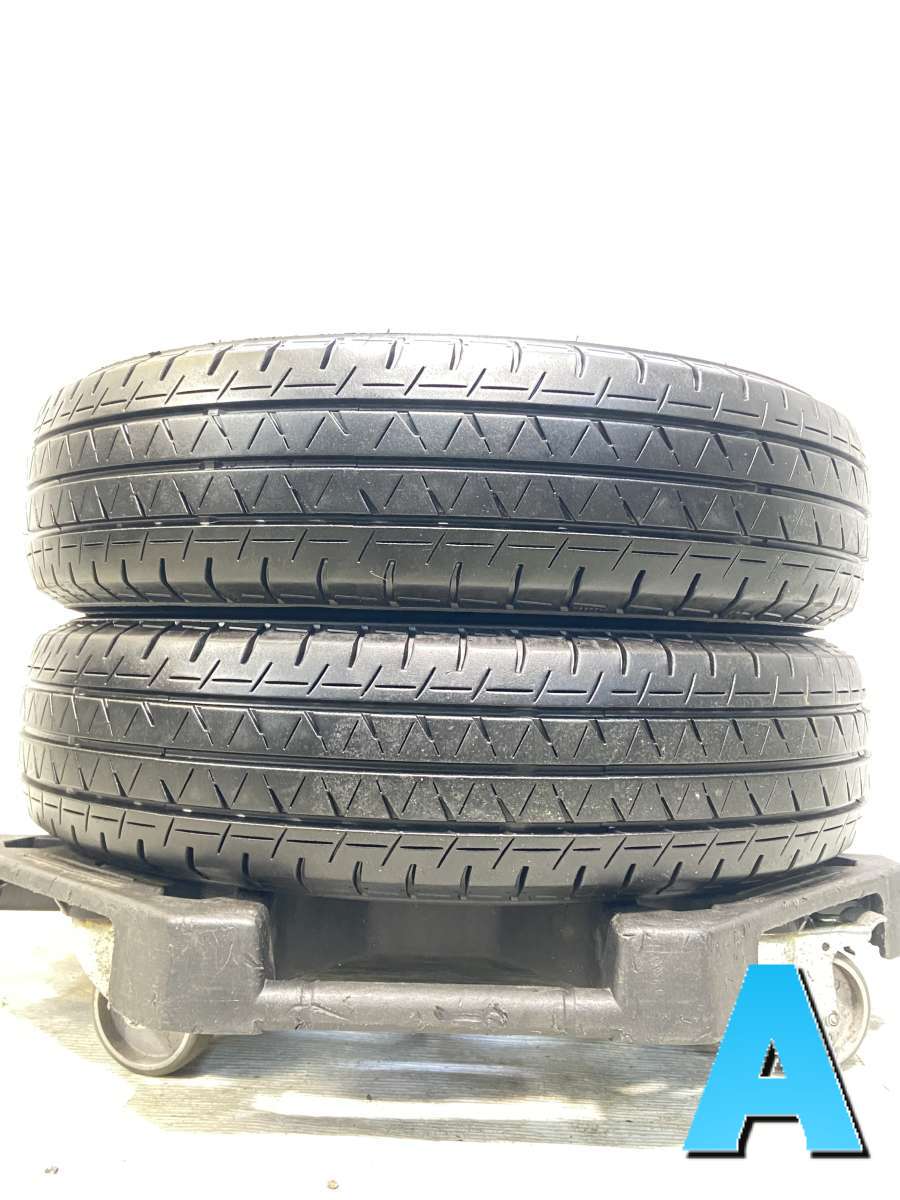 橫濱（Yokohama） - 165/80R13 90/88LT ヨコハマ ブルーアースVAN RY55 中古タイヤ サマータイヤ 2本セット