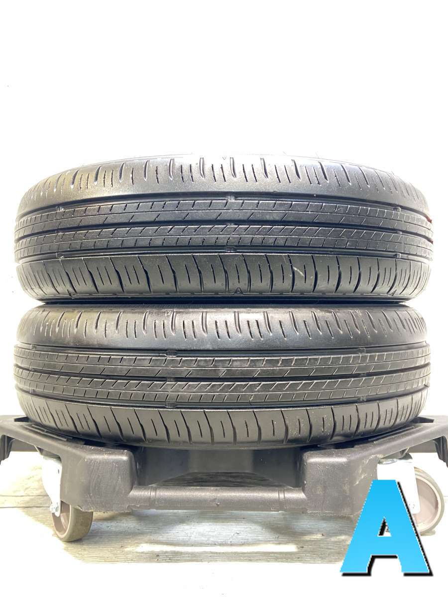 165/65R14 ダンロップ エナセーブ EC300+ 中古タイヤ サマータイヤ 2本セット