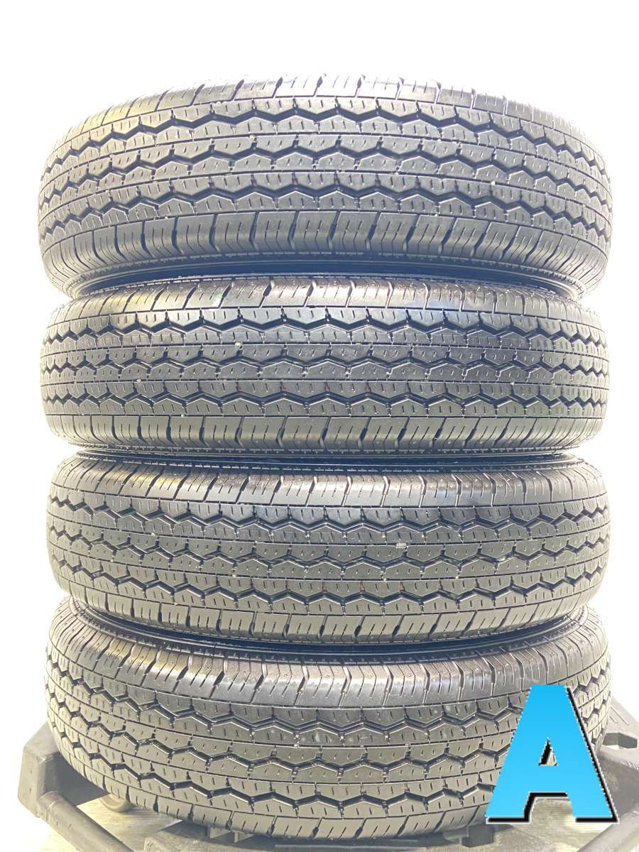 145/80R13 88/86N LT ブリヂストン RD-613STEEL 中古タイヤ サマータイヤ 4本セット