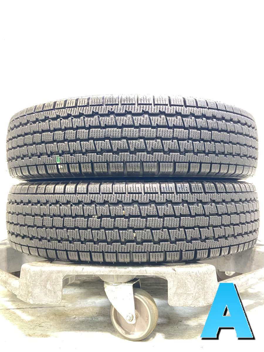 145/80R12 80/78N LT ブリヂストン W300 中古タイヤ スタッドレスタイヤ 2本セット