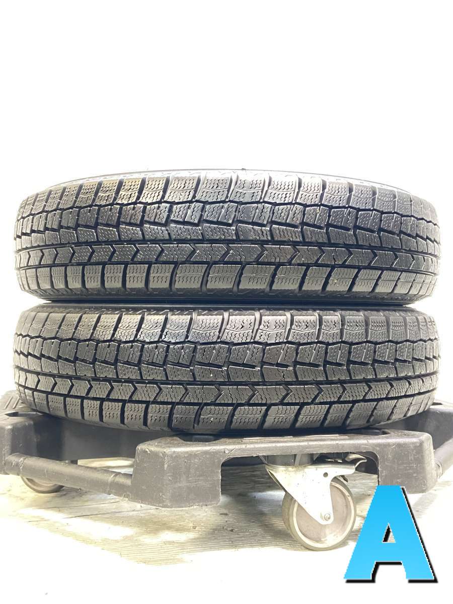 145/80R13 ダンロップ ウィンターマックス WM02 中古タイヤ スタッドレスタイヤ 2本セット