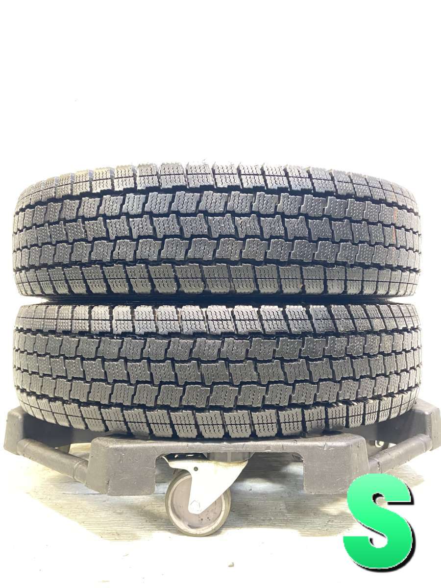 Rakuten - 165/80R14 97/95N LT グッドイヤー アイスナビ カーゴ 中古タイヤ スタッドレスタイヤ 2本セット