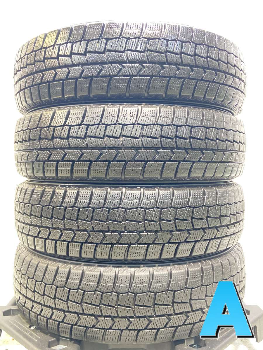 155/65R14 ダンロップ ウィンターマックス WM02 中古タイヤ スタッドレスタイヤ 4本セット