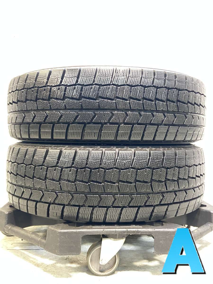 185/60R15 ダンロップ ウィンターマックス WM02 中古タイヤ スタッドレスタイヤ 2本セット
