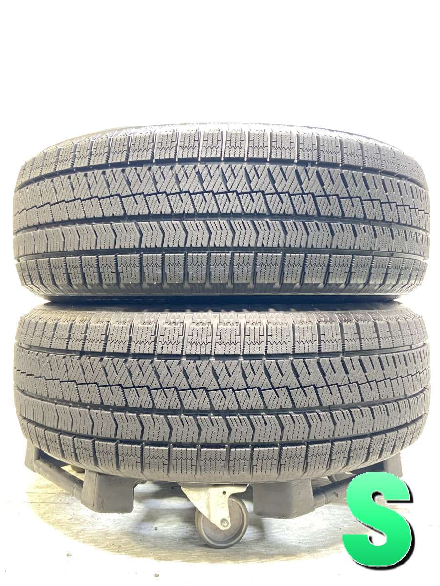 215/60R17 ブリヂストン ブリザック VRX2 中古タイヤ スタッドレスタイヤ 2本セット