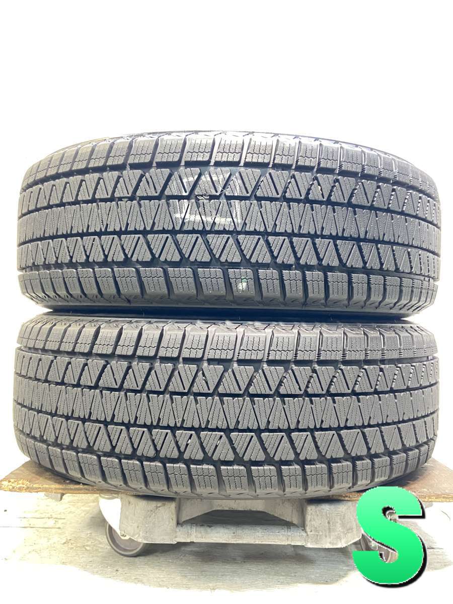 225/60R17 ブリヂストン ブリザック DM-V3 中古タイヤ スタッドレスタイヤ 2本セット