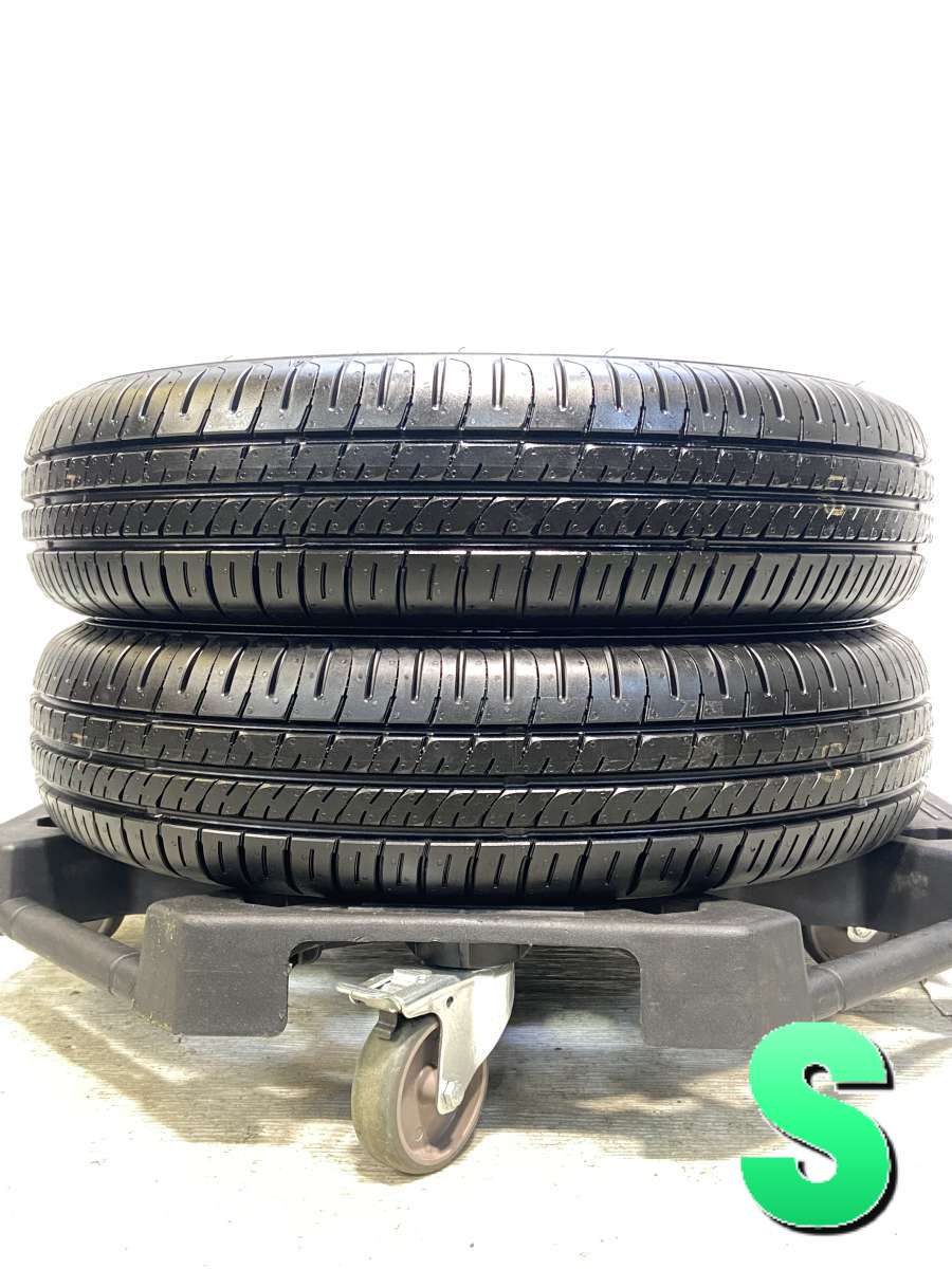 145/80R13 ダンロップ エナセーブ EC204 中古タイヤ サマータイヤ 2本セット