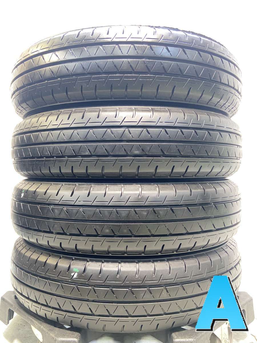 Rakuten - 155/80R14 88/86LT ヨコハマ ブルーアース VAN RY55 中古タイヤ サマータイヤ 4本セット