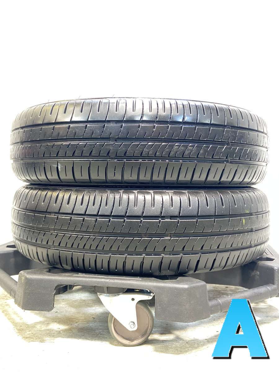 155/65R14 ダンロップ エナセーブ EC204 中古タイヤ サマータイヤ 2本セット