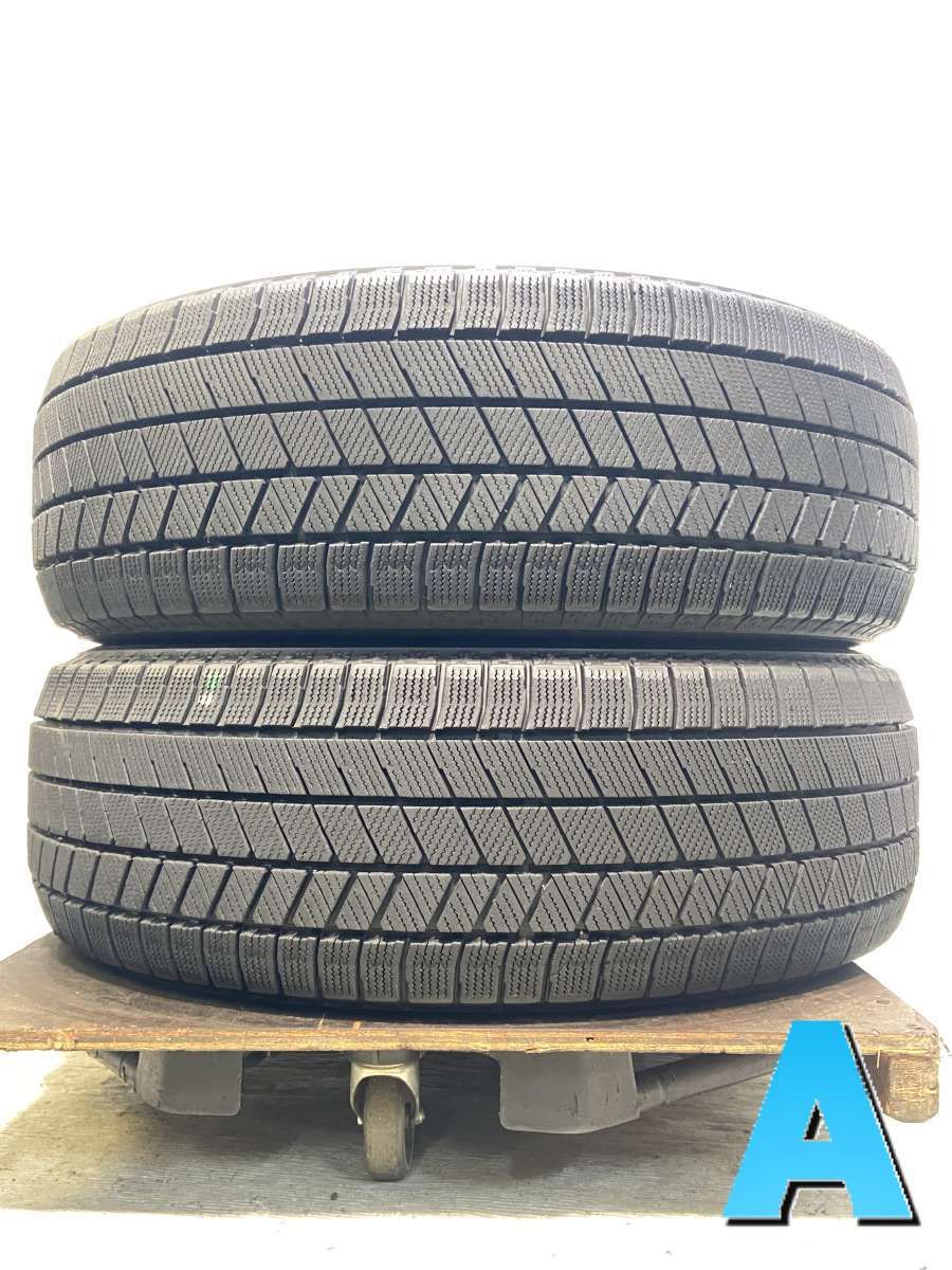 225/60R17 ブリヂストン ブリザック VRX3 中古タイヤ スタッドレスタイヤ 2本セット