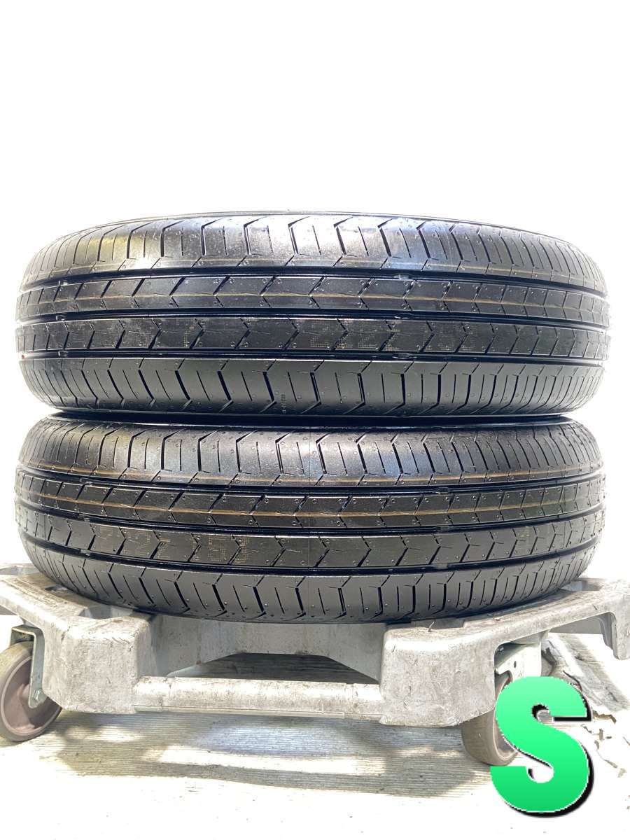 155/65R14 ヨコハマ ブルーアースFE AE30 中古タイヤ サマータイヤ 2本セット