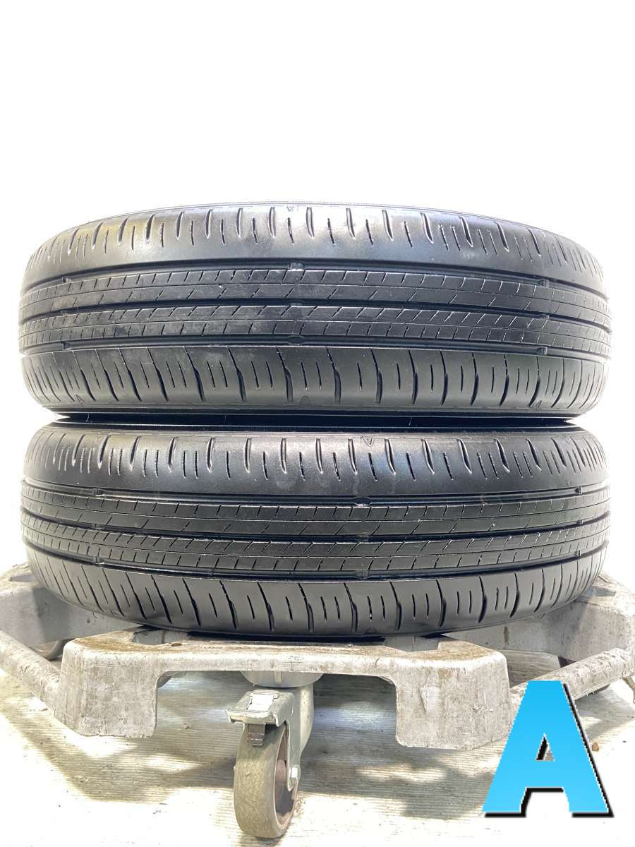 165/65R14 ダンロップ エナセーブ EC300+ 中古タイヤ サマータイヤ 2本セット