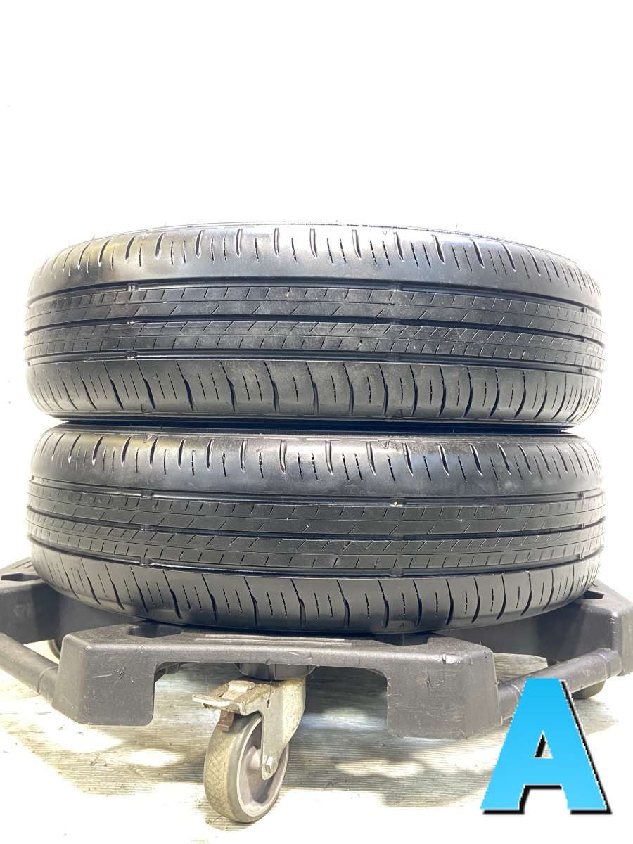 165/65R14 ダンロップ エナセーブ EC300+ 中古タイヤ サマータイヤ 2本セット