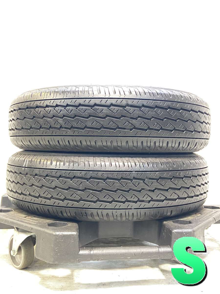 145/80R12 80/78N LT ブリヂストン K370 中古タイヤ サマータイヤ 2本セット