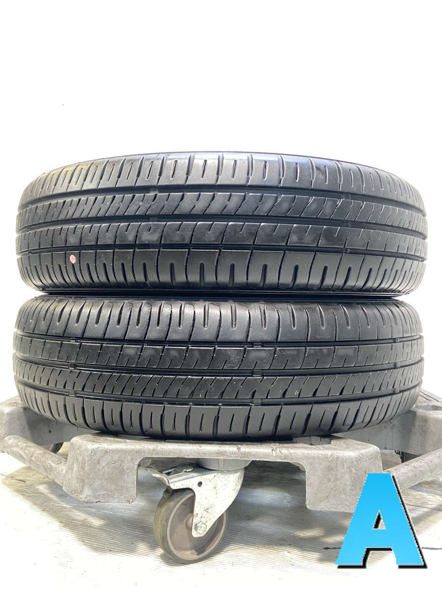 155/65R14 ダンロップ エナセーブ EC204 中古タイヤ サマータイヤ 2本セット