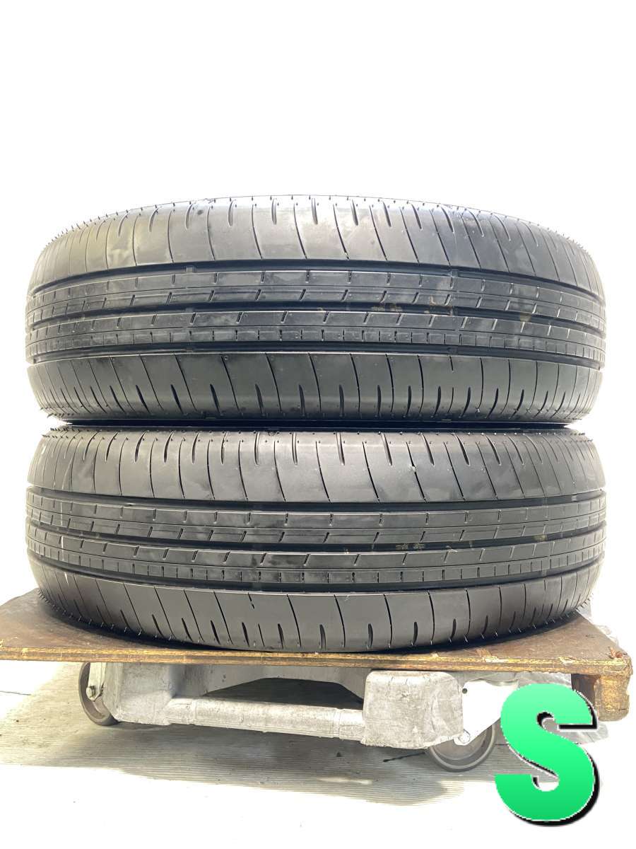 Rakuten - 195/60R17 ダンロップ エナセーブ EC350+ 中古タイヤ サマータイヤ 2本セット