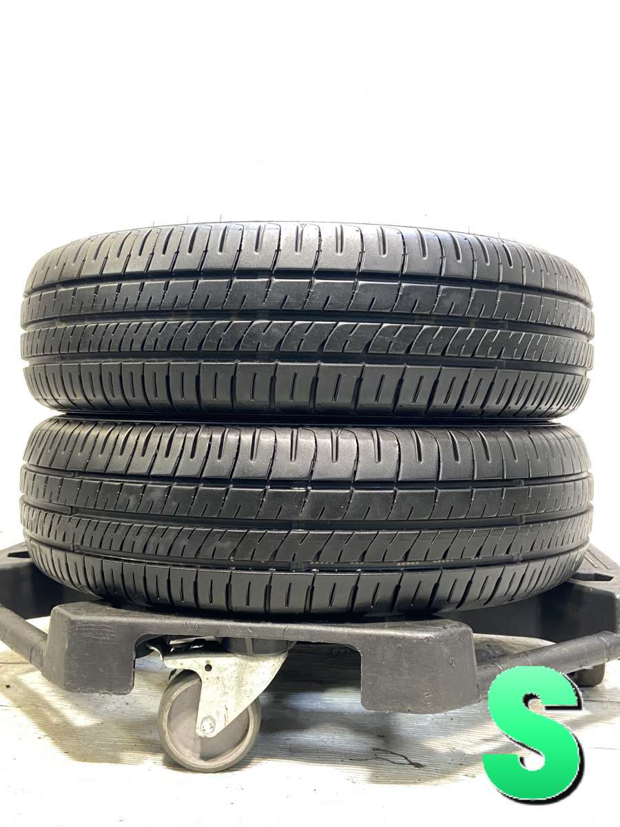 155/65R13 ダンロップ エナセーブ EC204 中古タイヤ サマータイヤ 2本セット