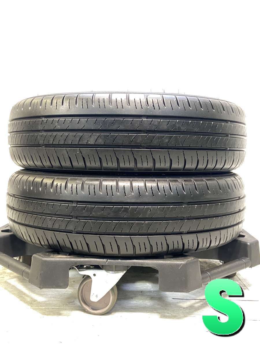 155/65R14 ダンロップ エナセーブ EC300+ 中古タイヤ サマータイヤ 2本セット