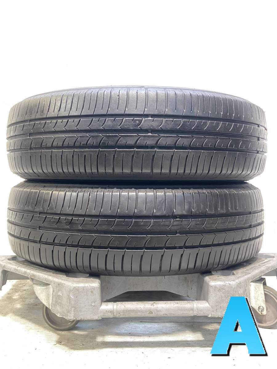 155/65R14 グッドイヤー エフィシエント グリップ ECO Hybrid EG01 中古タイヤ サマータイヤ 2本セット