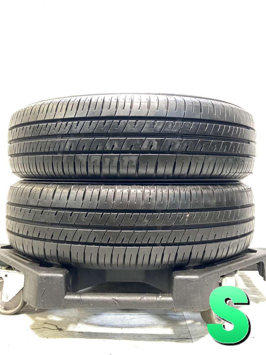 155/65R14 オートバックス Maxrun Efficia 中古タイヤ サマータイヤ 2本セット